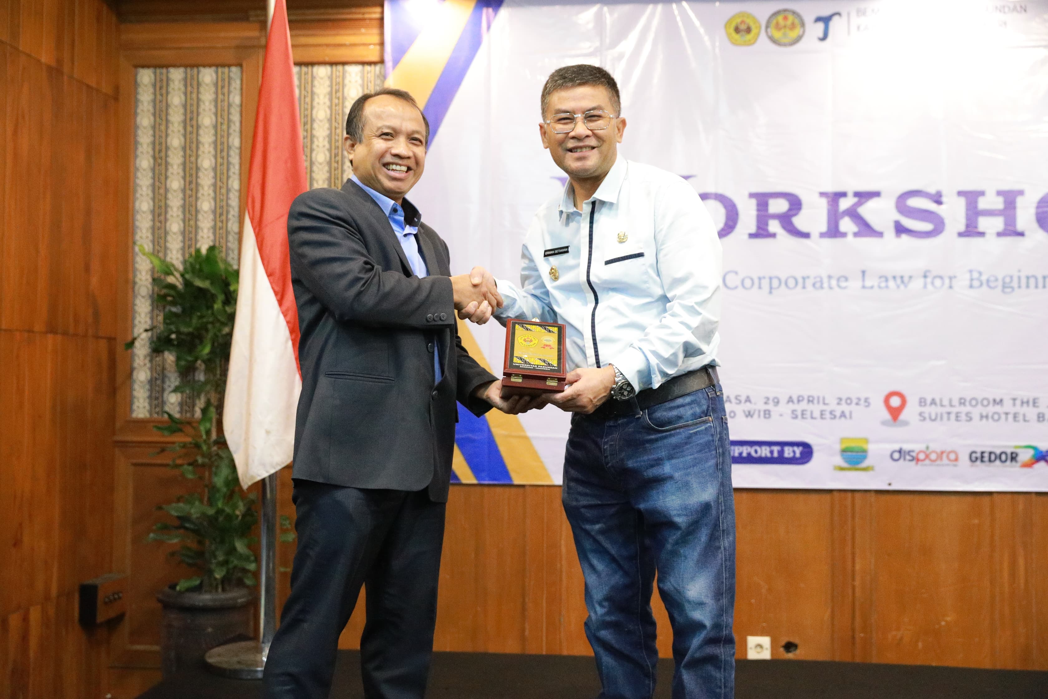 Wagub Erwan Setiawan Dorong Generasi Muda Pahami Hukum Korporasi dan AI