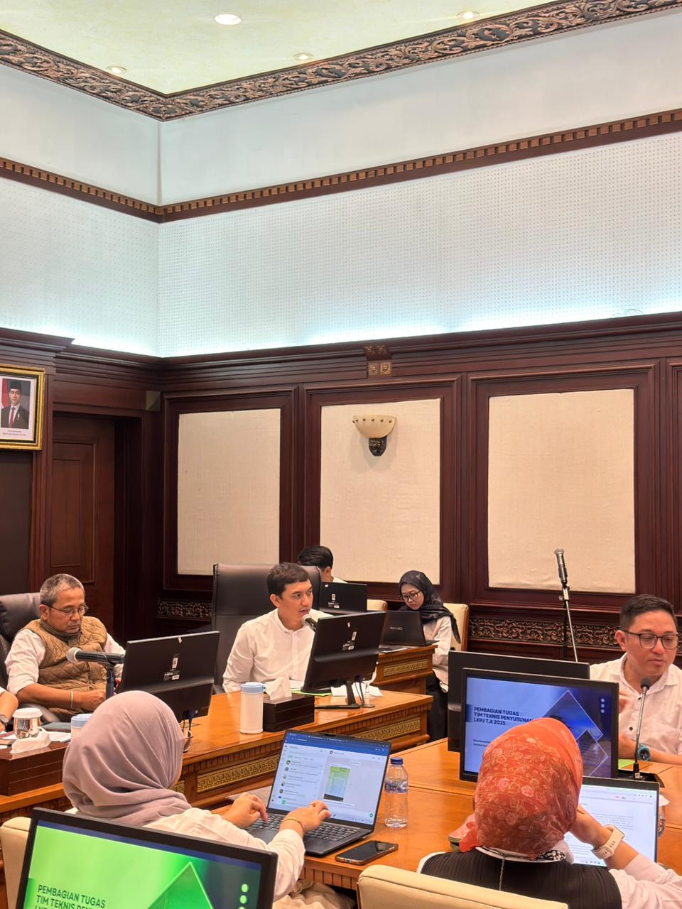 Pembagian Tugas Tim Teknis Penyusunan LKPJ T.A. 2025