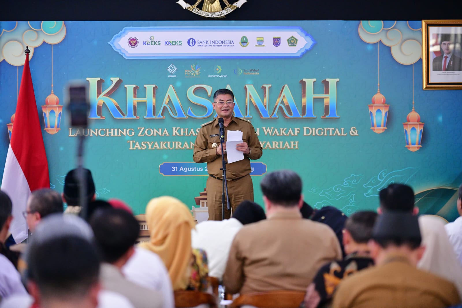 Wagub Erwan Canangkan Wakaf Digital, Cocok dengan Kebiasaan Generasi Muda