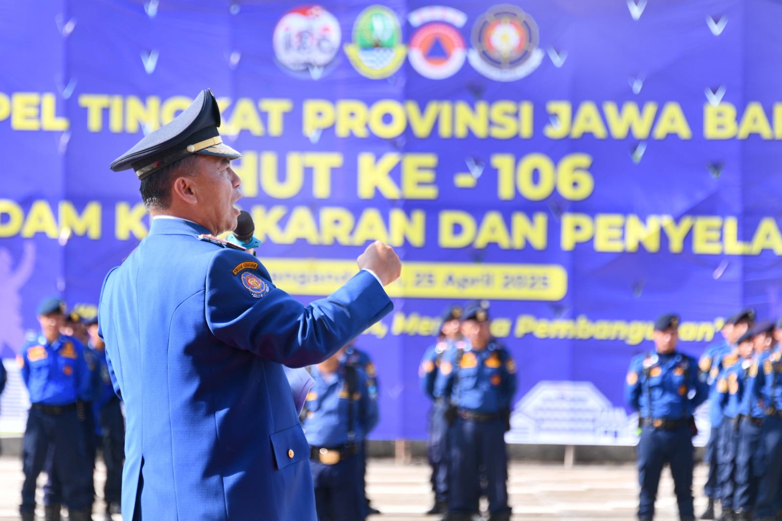 HUT ke -106 Damkar Sekda Herman: Damkar Petarung untuk Jawa Barat Istimewa