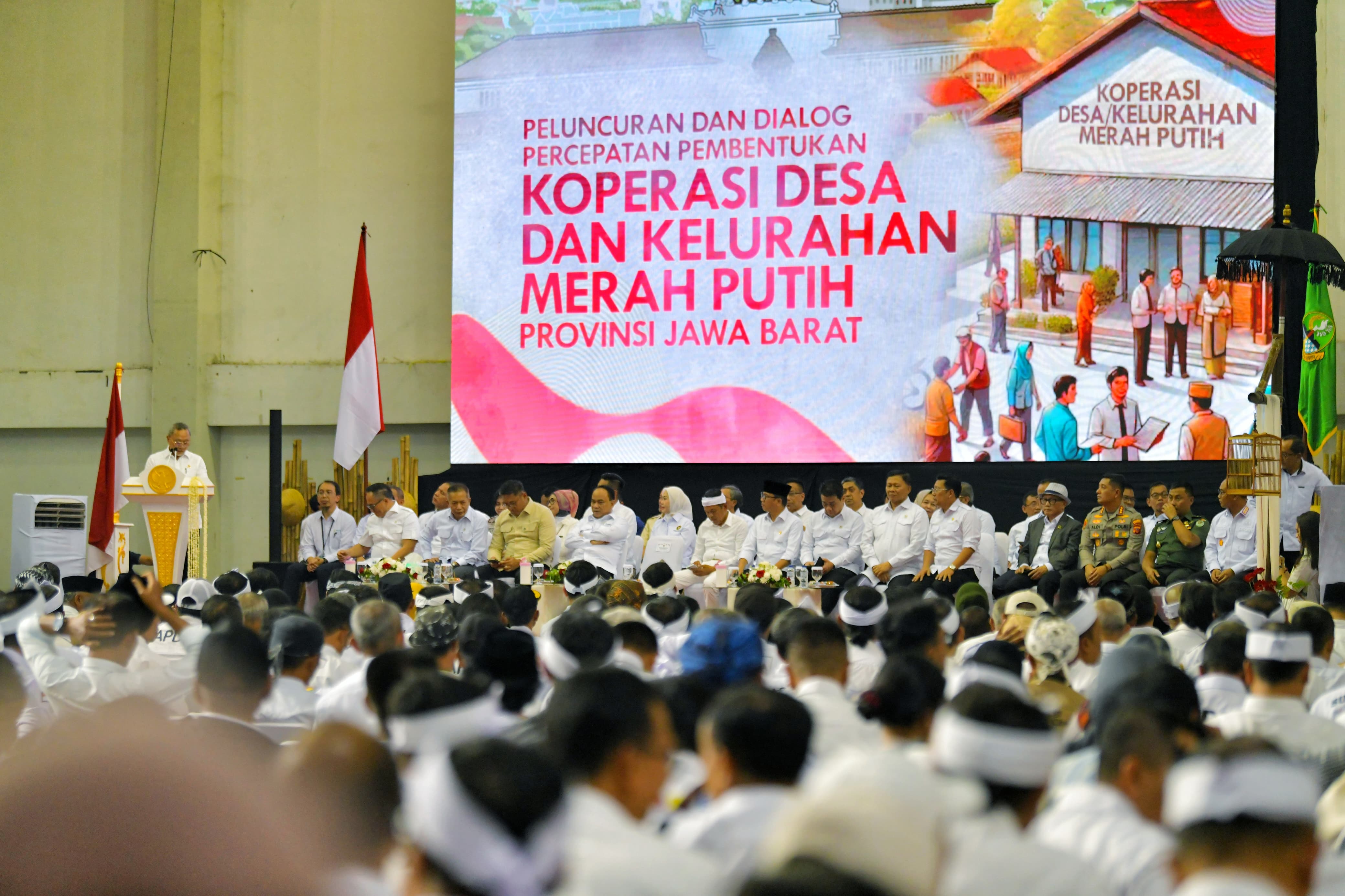 KDM dan Zulhas Resmikan Percepatan Pembentukan Koperasi Merah Putih, Dorong Desa Mandiri