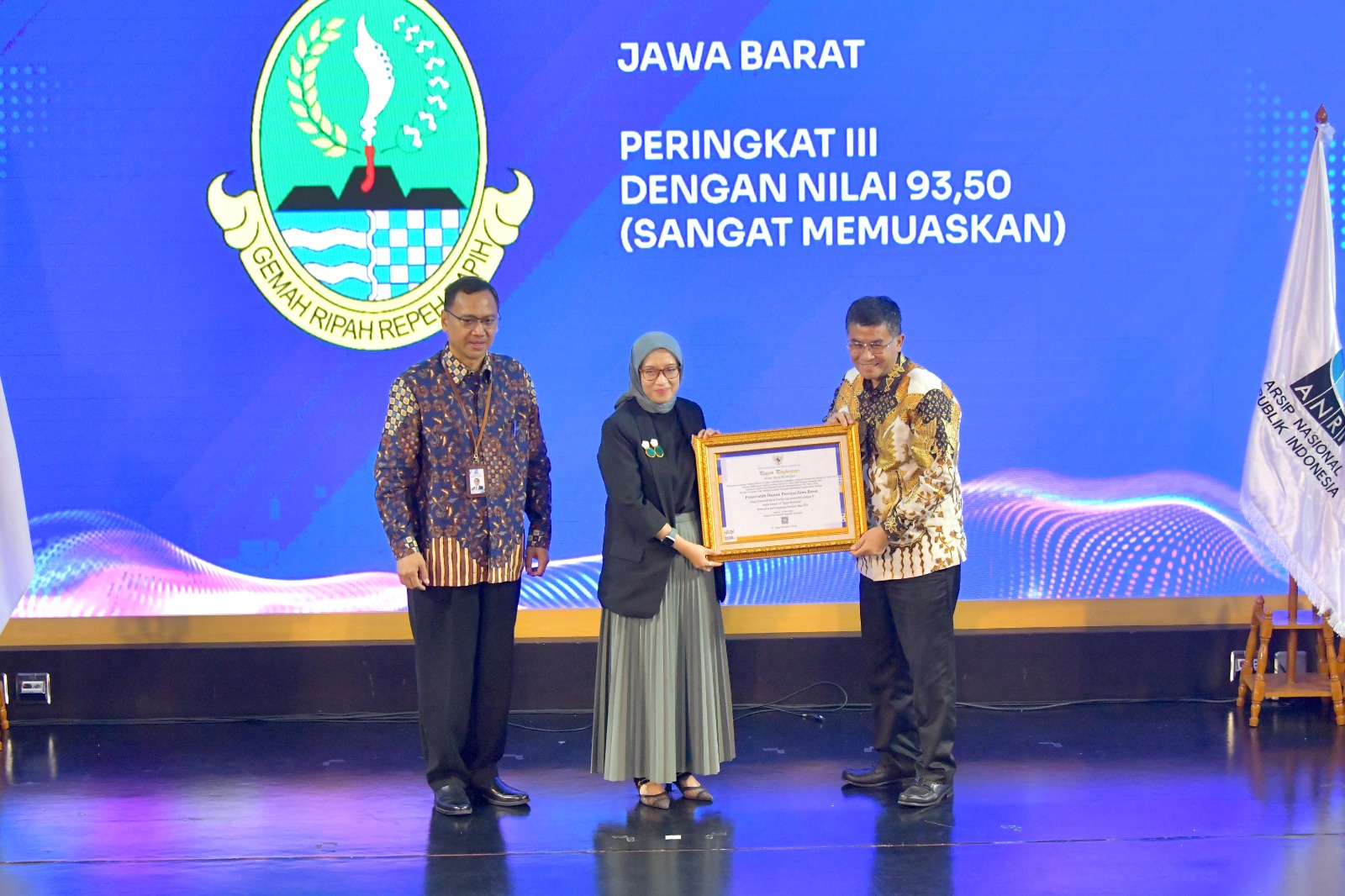 Penyelenggaraan Kearsipan Pemda Provinsi Jabar Raih Kategori "Sangat Memuaskan"